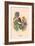 Dahlia-J.J. Grandville-Framed Art Print