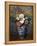 Dahlias, circa 1873-Paul Cézanne-Framed Premier Image Canvas
