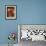 Dahlias; Les Dahlias-Pierre-Auguste Renoir-Framed Giclee Print displayed on a wall