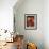 Dahlias; Les Dahlias-Pierre-Auguste Renoir-Framed Giclee Print displayed on a wall
