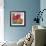 Dahlias-Piddix-Framed Art Print displayed on a wall