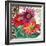 Dahlias-Piddix-Framed Art Print