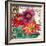 Dahlias-Piddix-Framed Art Print