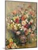 Dahlias-Pierre-Auguste Renoir-Mounted Giclee Print