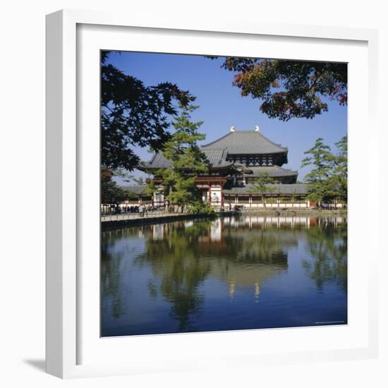 Daibutsu Den Hall, Todaiji Temple, Nara, Japan-Christopher Rennie-Framed Photographic Print