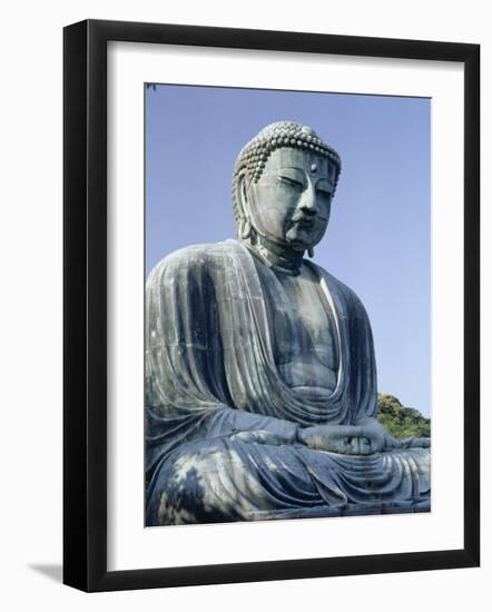 Daibutsu, the Great Buddha Statue, Kamakura, Tokyo, Japan-Gavin Hellier-Framed Photographic Print