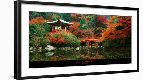 Daigo Shrine, Kyoto, Japan-Umon Fukushima-Framed Art Print