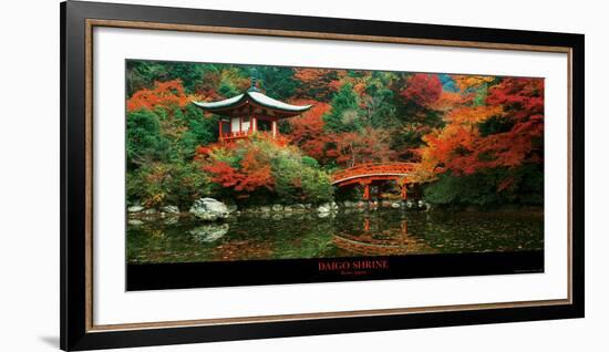 Daigo Shrine, Kyoto, Japan-Umon Fukushima-Framed Art Print