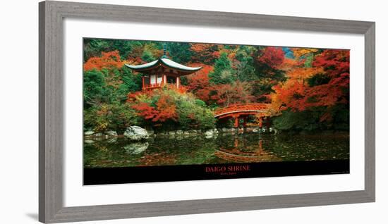 Daigo Shrine, Kyoto, Japan-Umon Fukushima-Framed Art Print