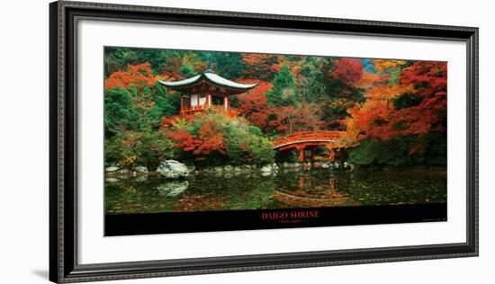 Daigo Shrine, Kyoto, Japan-Umon Fukushima-Framed Art Print