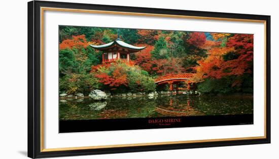 Daigo Shrine, Kyoto, Japan-Umon Fukushima-Framed Art Print