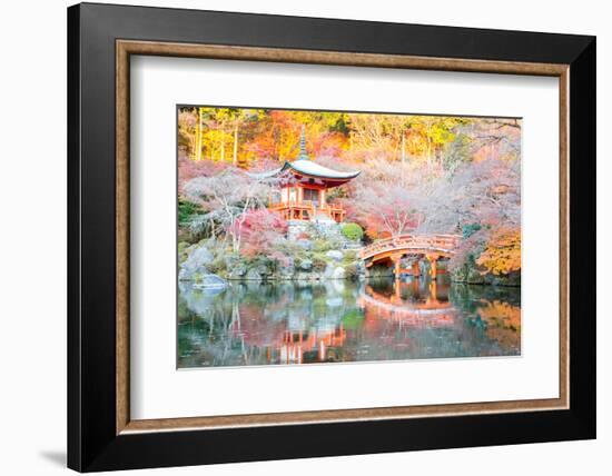 Daigoji Temple Shingon Buddhist Temple in Daigo Kyoto Japan-vichie81-Framed Photographic Print