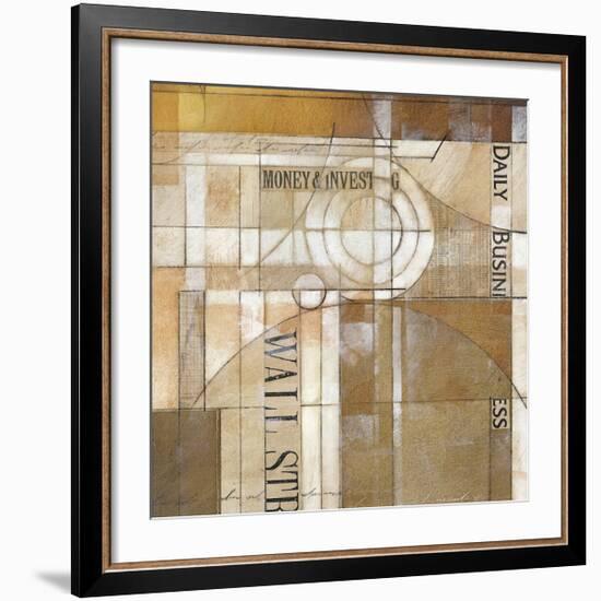 Daily Business-Alec Parker-Framed Giclee Print