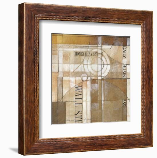 Daily Business-Alec Parker-Framed Art Print