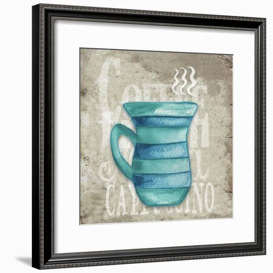 Daily Coffee II-Elizabeth Medley-Framed Art Print