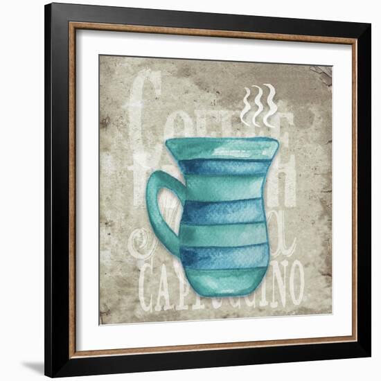 Daily Coffee II-Elizabeth Medley-Framed Art Print