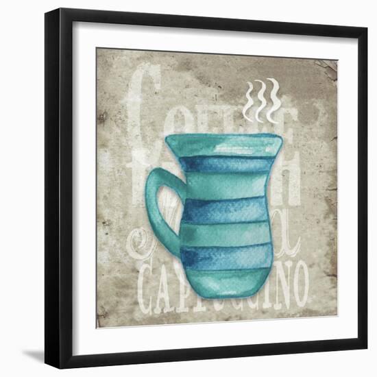 Daily Coffee II-Elizabeth Medley-Framed Art Print