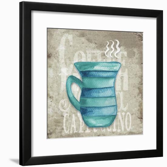 Daily Coffee II-Elizabeth Medley-Framed Art Print