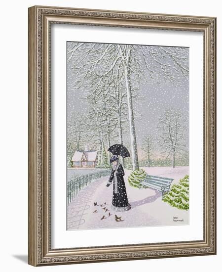 Daily Encounter-Peter Szumowski-Framed Giclee Print