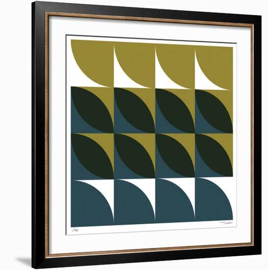 Daily Geometry 214-Tilman Zitzmann-Framed Giclee Print