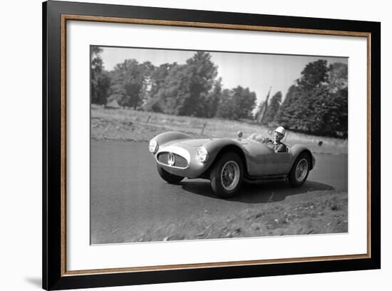 Daily Herald Race Meeting 1955-Hicklin Barham and-Framed Photographic Print