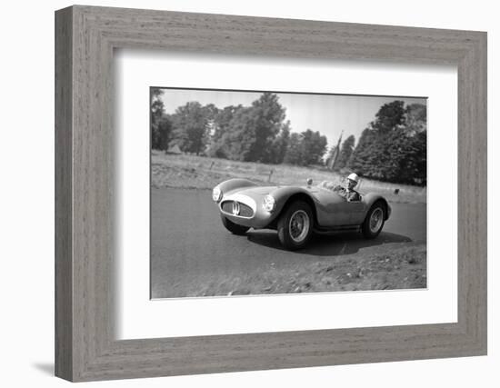 Daily Herald Race Meeting 1955-Hicklin Barham and-Framed Photographic Print