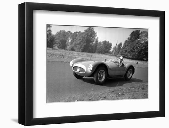 Daily Herald Race Meeting 1955-Hicklin Barham and-Framed Photographic Print