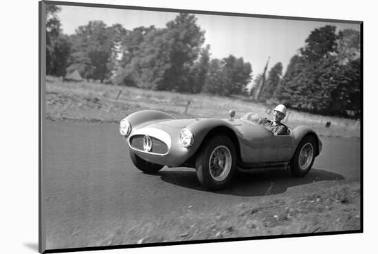 Daily Herald Race Meeting 1955-Hicklin Barham and-Mounted Photographic Print