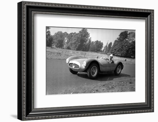 Daily Herald Race Meeting 1955-Hicklin Barham and-Framed Photographic Print