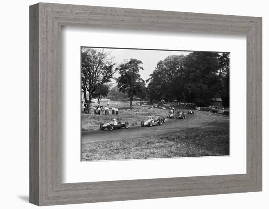 Daily Herald Race Meeting 1955-Hicklin Barham and-Framed Photographic Print