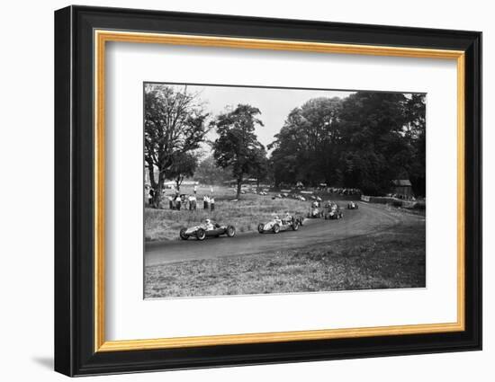 Daily Herald Race Meeting 1955-Hicklin Barham and-Framed Photographic Print