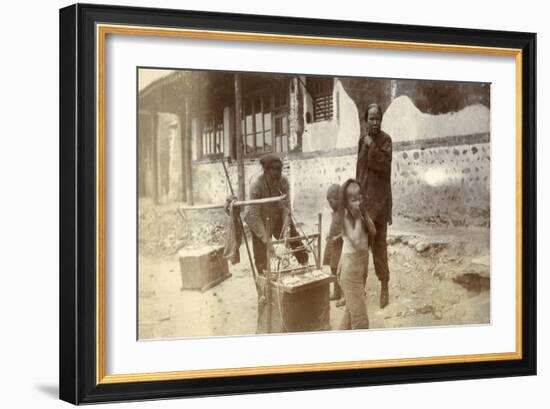 Daily Life in China-null-Framed Art Print