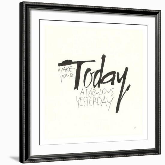 Daily Saying I-Chris Paschke-Framed Premium Giclee Print