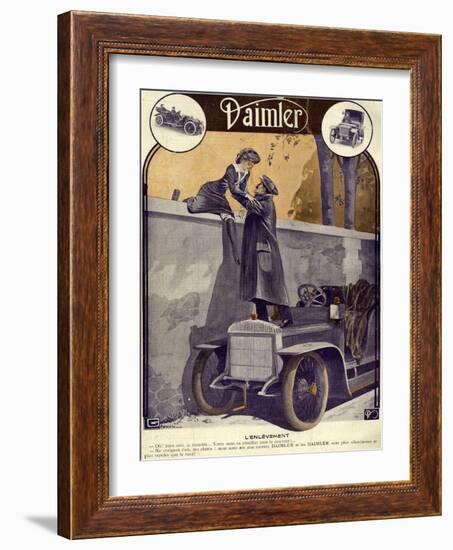 Daimler, Georges Leonnec, 1912, France-null-Framed Giclee Print