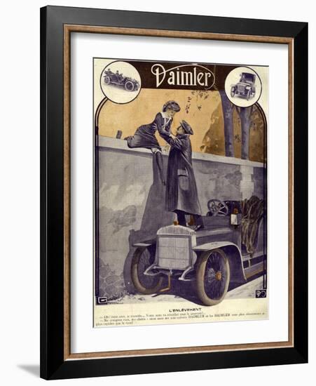 Daimler, Georges Leonnec, 1912, France-null-Framed Giclee Print