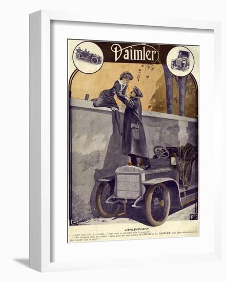 Daimler, Georges Leonnec, 1912, France-null-Framed Giclee Print