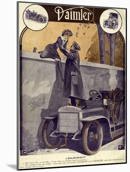 Daimler, Georges Leonnec, 1912, France-null-Mounted Giclee Print