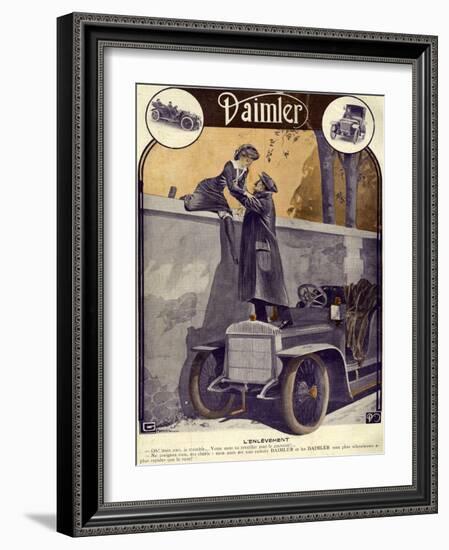 Daimler, Georges Leonnec, 1912, France-null-Framed Giclee Print