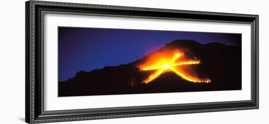 Daimonji Kyoto Japan-null-Framed Photographic Print