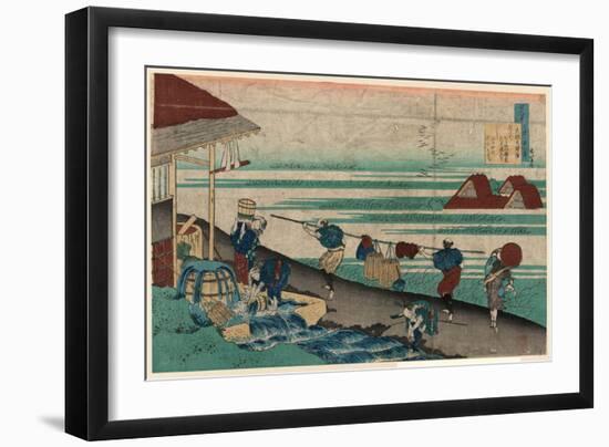 Dainagon Tsunenobu-Katsushika Hokusai-Framed Giclee Print