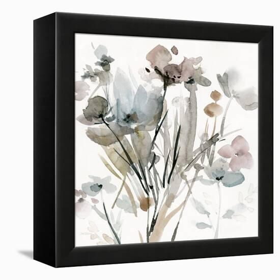 Dainty Blooms I-Carol Robinson-Framed Stretched Canvas