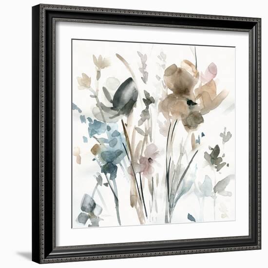 Dainty Blooms II-Carol Robinson-Framed Art Print