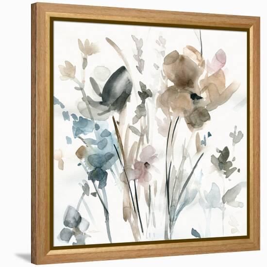 Dainty Blooms II-Carol Robinson-Framed Stretched Canvas