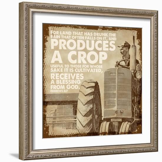 Dairy Farm-John Atherton-Framed Giclee Print