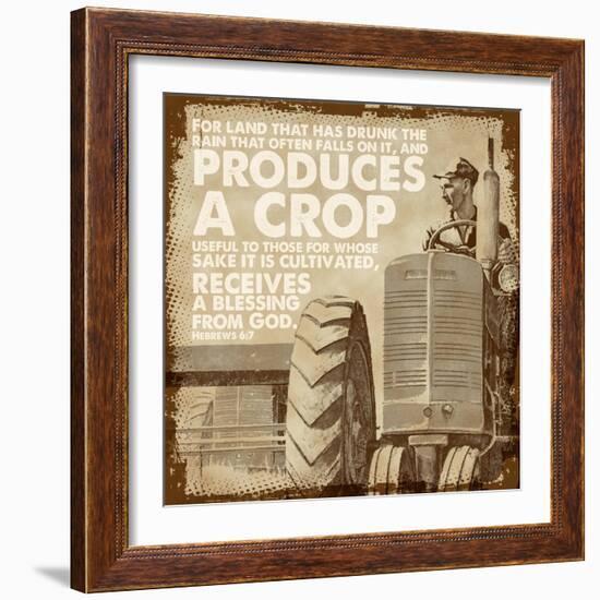 Dairy Farm-John Atherton-Framed Giclee Print