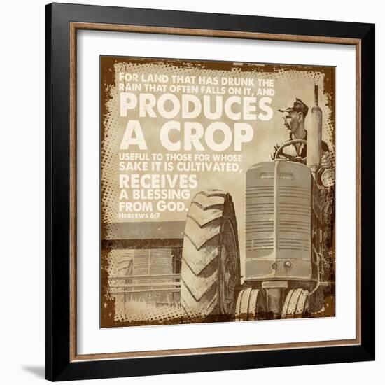 Dairy Farm-John Atherton-Framed Giclee Print