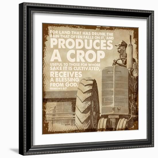 Dairy Farm-John Atherton-Framed Giclee Print