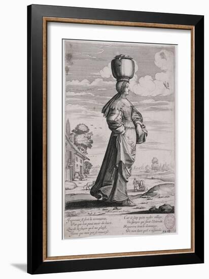 Dairywoman-Abraham Bosse-Framed Giclee Print