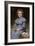 Daises-William Adolphe Bouguereau-Framed Art Print
