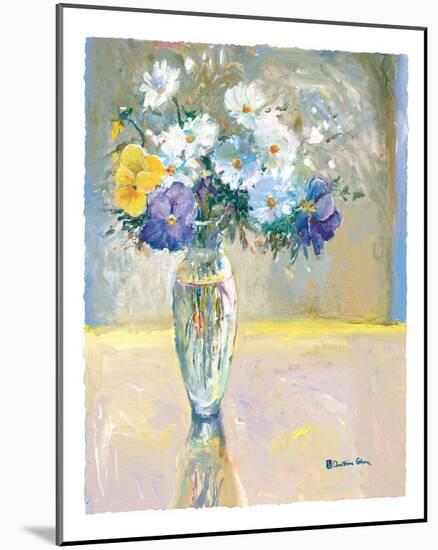Daisies and Pansies, a Loose Bond-Christine Cohen-Mounted Art Print